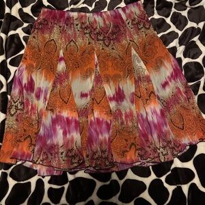 Paisley Tie-Dye Skirt